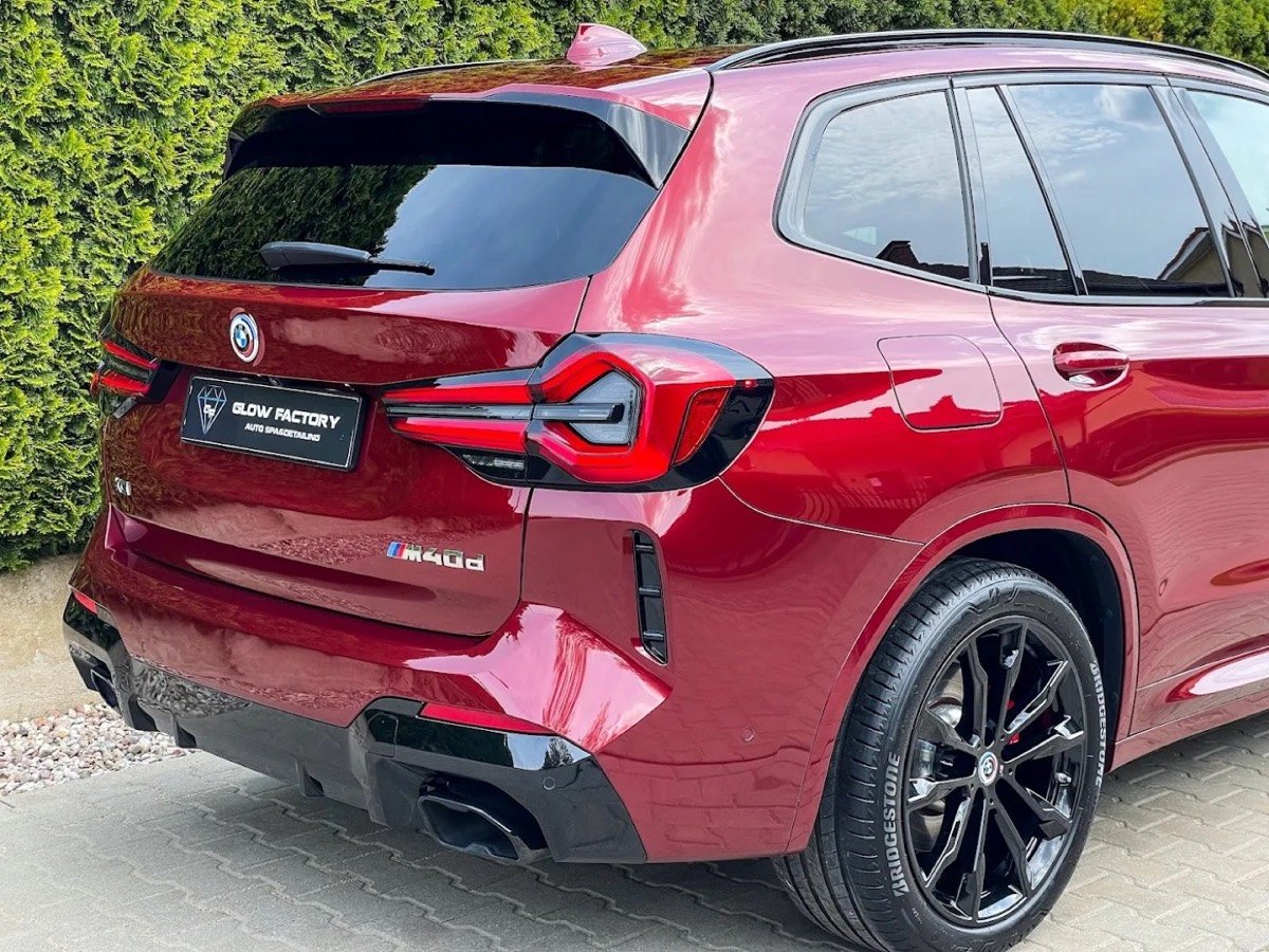 BMW X3 M40d po pełnym detailingu